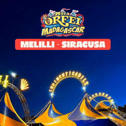 Circo Madagascar di Maya Orfei a Melilli dal 2 all’11 ottobre 2026